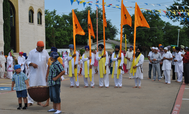 Sikh Temple Garland